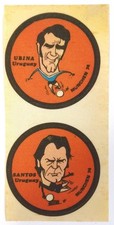 World Cup Munchen 74 Edis Jez Figurine Luis Ubina Hector Santos Uruguay