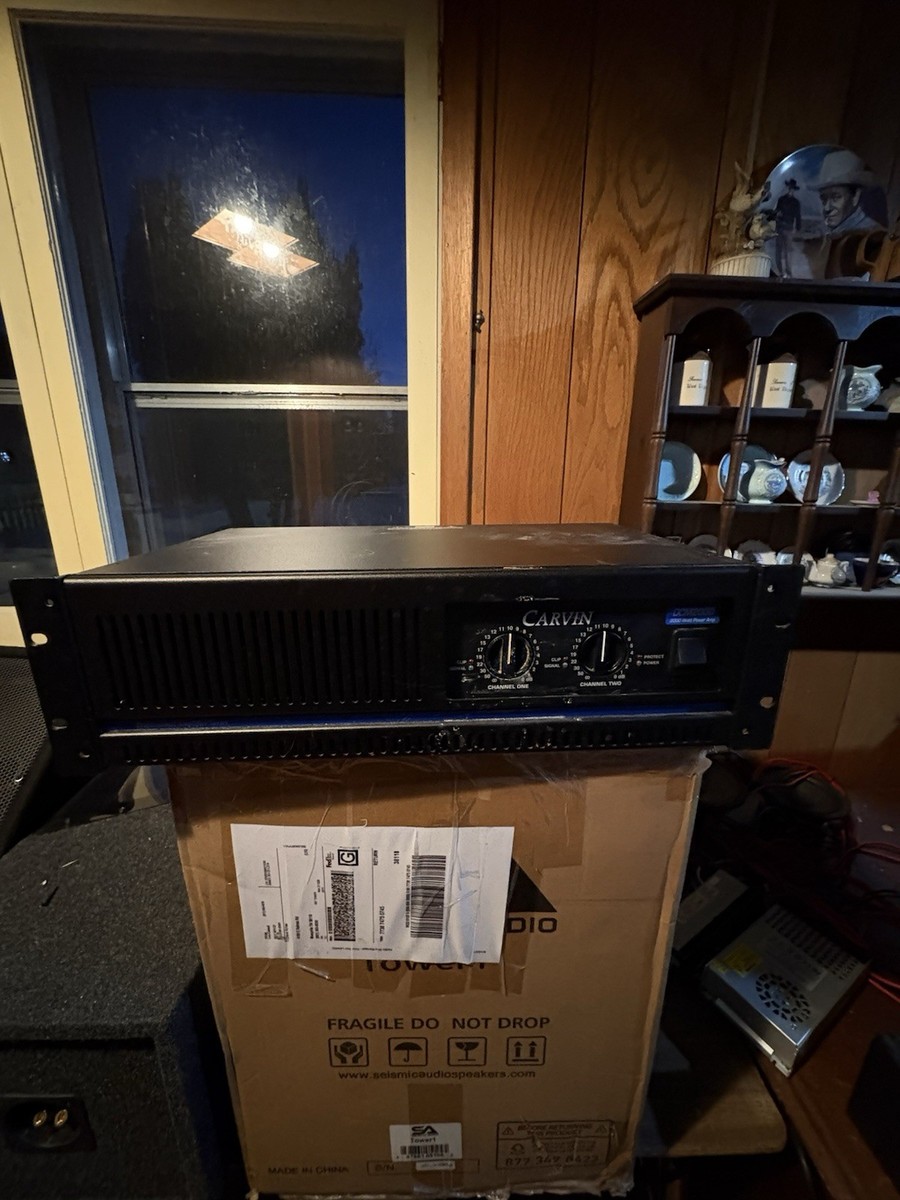 Carvin DCM 2000 Professional Power Amplifier 2000 Watts L@@K!! | eBay