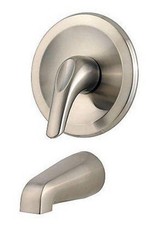 Pfister R89-010K Pfirst Tub Only Trim Kit Brushed Nickel Single Handle Faucet