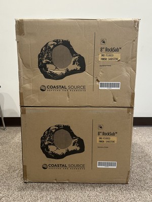 Coastal Source 8 inch Rock Subwoofer Speaker Sandstone color