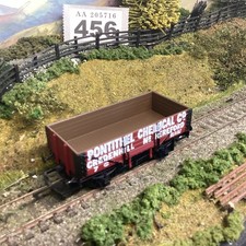 Hornby 00 Gauge R6072 5 Plank Open Wagon Pontithel Chemical Co. Unused. (456)