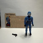 G.I. Joe 1982-1983 Cobra Commander v1.5 Swivel Arm - 100% COMPLETE w/File Card