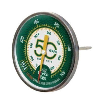 #ad Big Green Egg 50th Anniversary Temperature Gauge 128515 $33.74