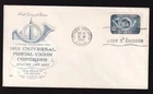 Canada FDC 1957 UPU Congress sc#372, JCR cachet, unaddressed