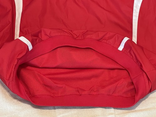 VTG Nike Center Swoosh Wisconsin Badgers Pullover Windbreaker Jacket Size XL Red - Picture 15 of 22