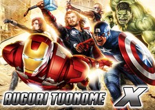 Cialda AVENGERS Decorazione Torta Ostia o Pasta di Zucchero PERSONALIZZATA 