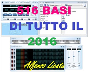 Détails Sur Basi Karaoke Di Tutto Il 2016 516 Basi Con Testo Scorrevole