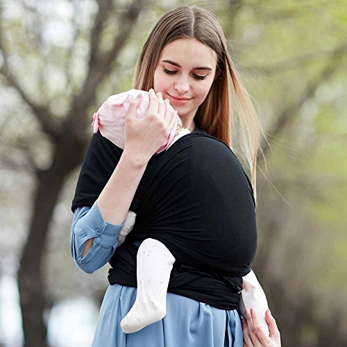 Baby Wrap Sling + Carrier - Newborns & Toddlers up to 36lb. Ideal for Baby Baby Wrap Sling + Carrier - Newborns & Toddlers up to 36lb. Ideal for Baby