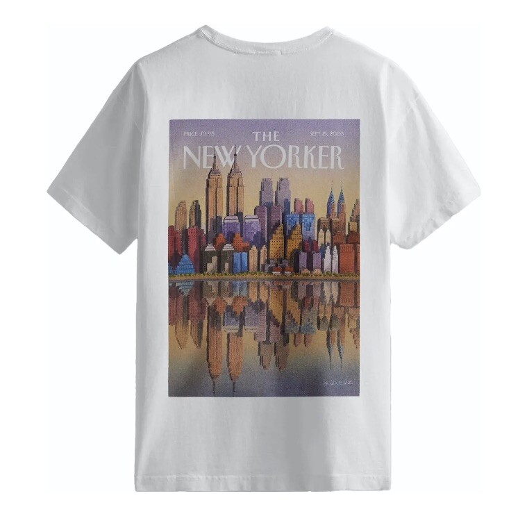 Kith for The New Yorker Skyline Tee White Sold Out Monday
