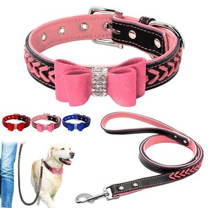 cute dog collar and leash sets
