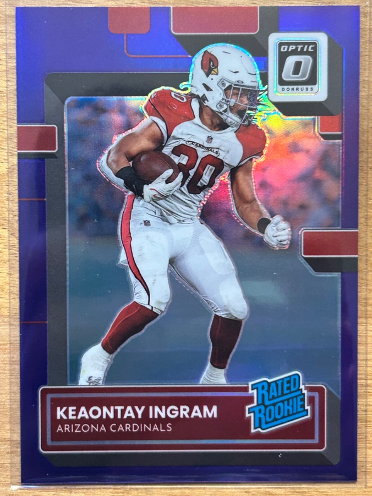 Keaontay Ingram Panini Donruss Optic #285 Purple