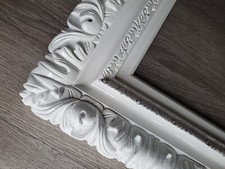 White Picture Frame Ornate Style Photography Frame Art Painting Homedecor