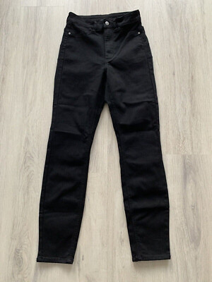 Tezenis 1WP941 Push-up-Jeggings mit hohem Bund, Gr. S, schwarz, neu