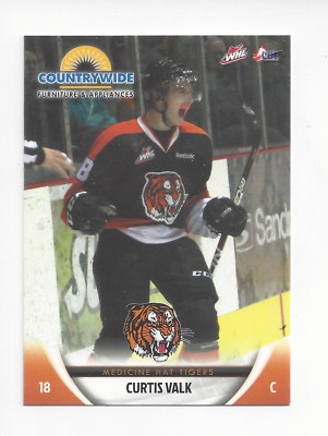 2011-12 Medicine Hat Tigers (WHL) Curtis Valk
