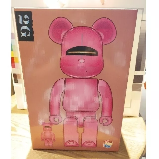 BE@RBRICK SORAYAMA×2G PINK GOLD Ver. 400