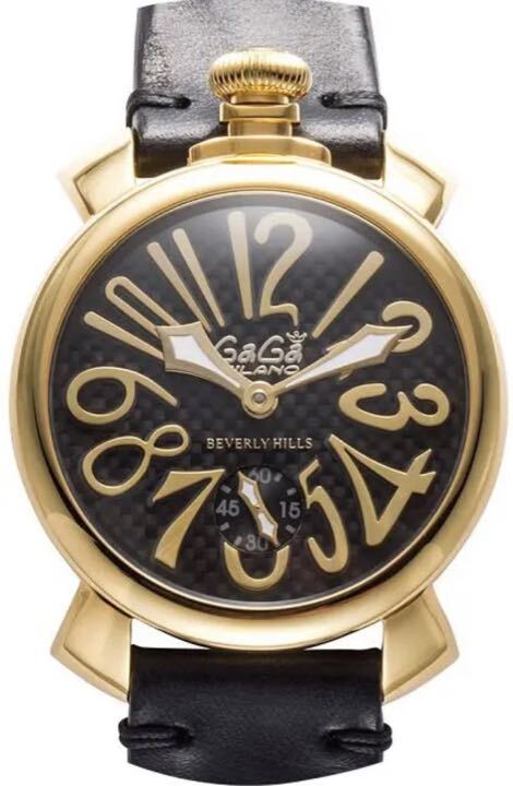 Gaga Milano Analog Manual Men Beverly Hills Model, Limited To 250