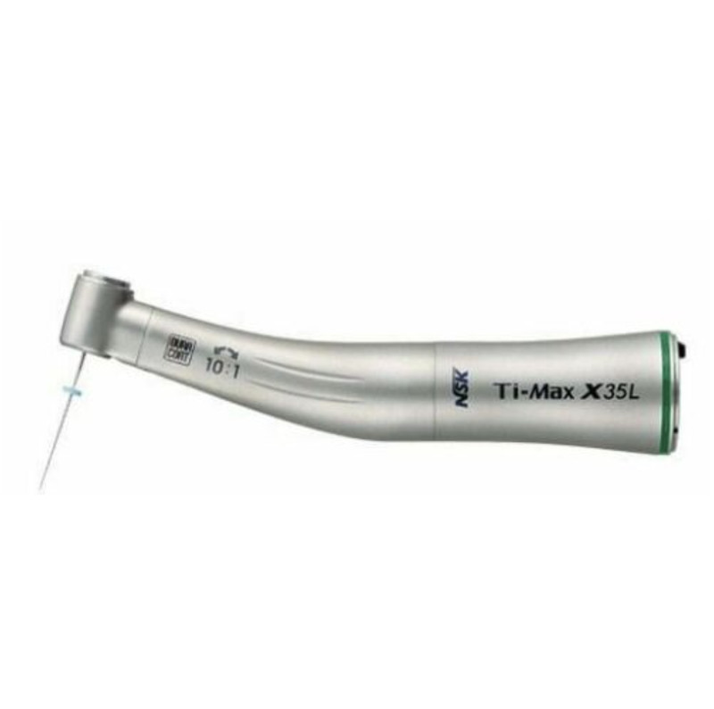 NSK Ti-Max X35L Optics Contra Angle Handpiece 10:1 Titanium 