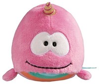 Nici 41853 - Theodor & Friends - PlüSch, Einhorn-Wal, Ca. 13 Cm