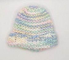NEW HAND MADE PREEMIE BABY BEANIE CAP BOY/ GIRL REAL BABY OR PREEMIE DOLL CAP