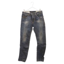DIESEL THOMMER-X SLIM-SKINNY SLIM SKINNY JEANS WASHED PAINT DAMAGE DENIM Used
