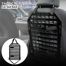 Molle Panel Car Seat Back Gun Mount Cover Rack Storage Organizer Rigid Tactical.