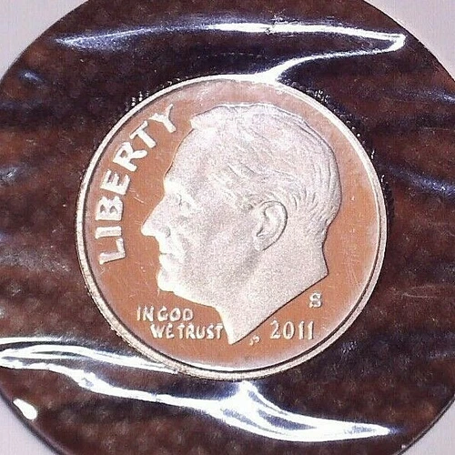 2011-S Silver Proof Roosevelt Dime GEM BU Uncirculated