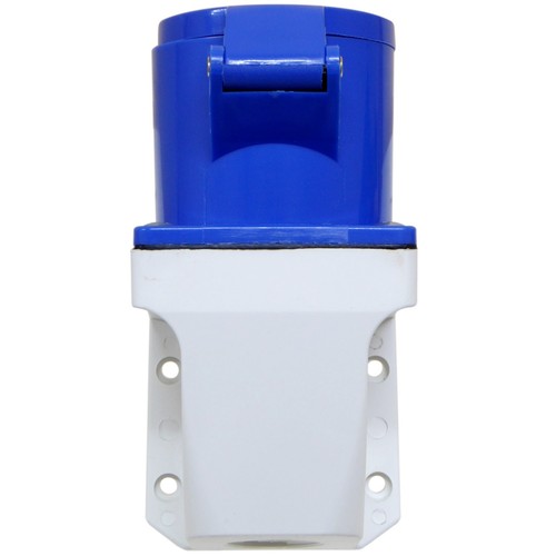 32 Amp 3 Pin 240V Blue Socket IP44 Outdoor Industrial 32A Caravan Generator - Picture 14 of 14