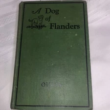 A Dog Of Flanders Ouida Vintage Green Cloth First Edition?