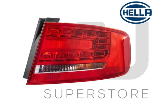 Hella Set Pair LH+RH Tail Light Rear Lamp For Audi A4 S4 2008~2012 Sedan & Wagon - Picture 5 of 6