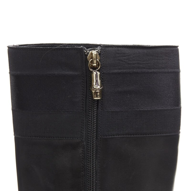 GUCCI グッチ ブーツ 黒 EU36 1/2(23cm位) 4103625M0147 楽天