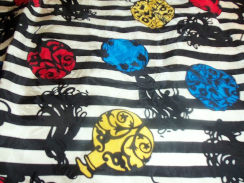 JEANNE FAULKNER VIBRANT COLORFUL PURE SILK VINTAGE SCARF GENI BOTTLES Gorgeous! - Picture 4 of 11