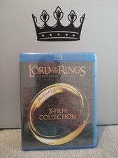 The Lord of the Rings: The Motion Picture Trilogy Blu-ray Disc, 2014, 3-Disc...