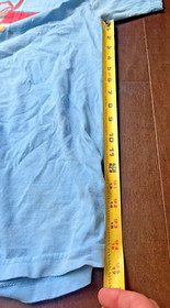 Lt Blue Capcom Bionic Commando Logo Short Sleeve Adult XL T-Shirt Nintendo NES