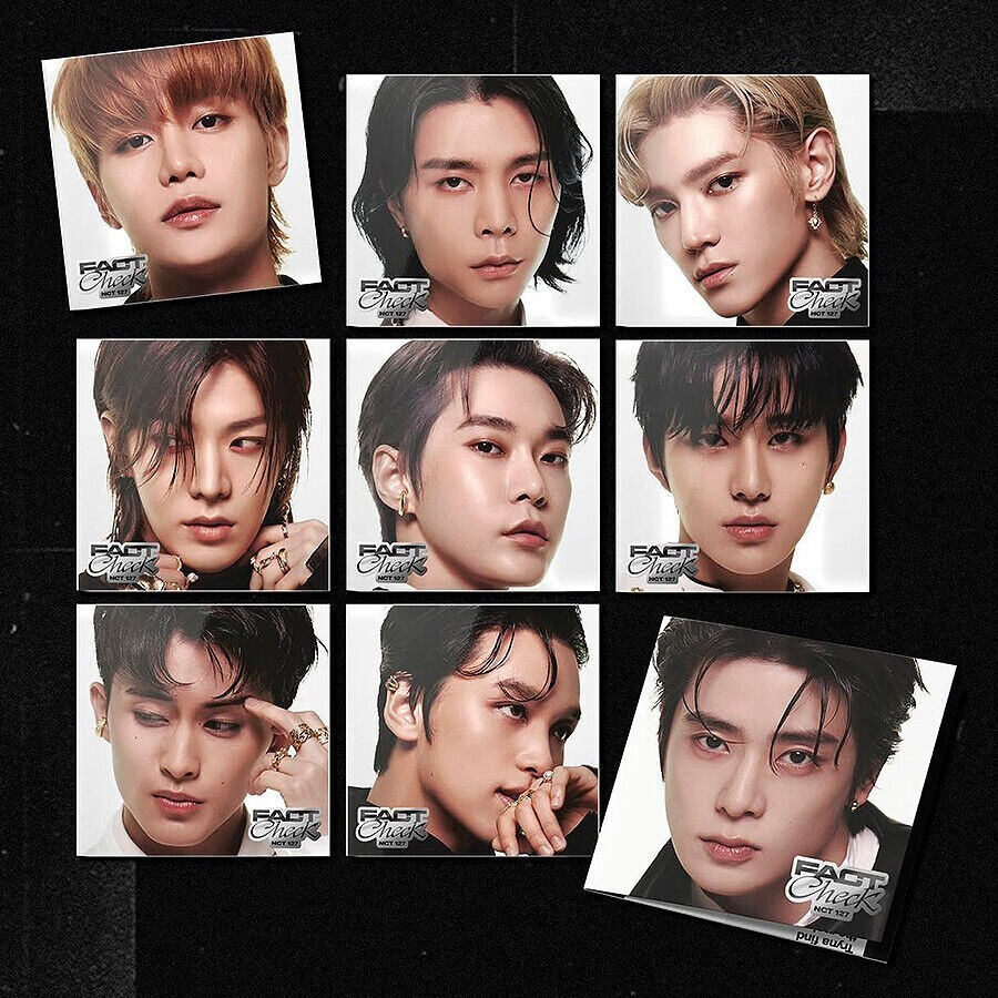 NCT 127 [FACT CHECK] 5th Album EXHIBIT MARK Ver/CD+4 Post Karte+