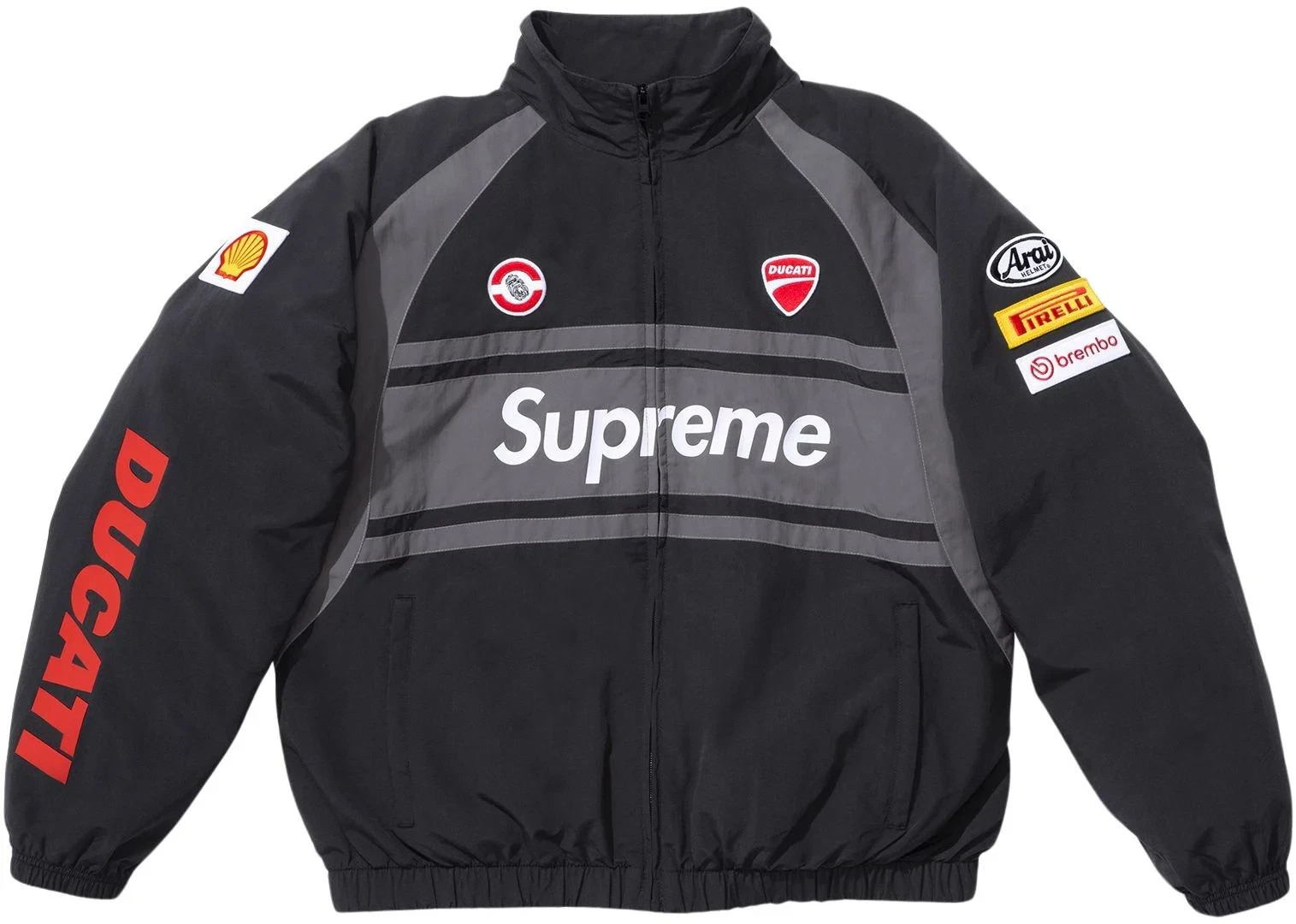Veste de survêtement noire DUCATI SUPREME TAILLE   M   EXPÉDITION DÈS QUE POSSIBLE !