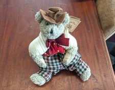 Stylesetter musical bear, very good condition, with tag, still plays