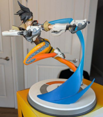Over Tracer Figurine Overwatch Statue