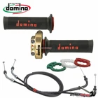 Quickness throttle control XM2 Domino gold+two grips+cable for Yamaha R1 2007