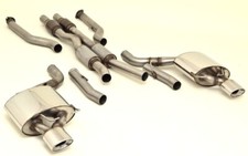 Friedrich Motorsport 70mm Duplexanlage mit 200 Zellen Sport-Kats. für BMW E63, 6