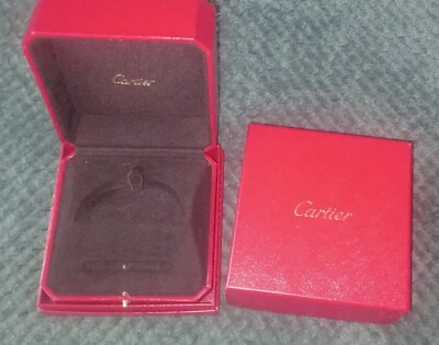 BOITE /BOX/ECRIN CARTIER POUR BRACELET LOVE 12/12/6,2 CM - Photo 1/4