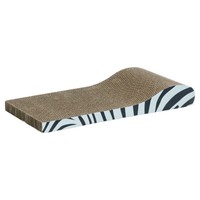 Karlie Kratzbrett Zebra FüR Katzen 43,5X21,5X6Cm Aus Karton Mit Catnip