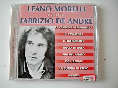 LEANO MORELLI SINGT DIE ERFOLGE DER FABRICZIO DE ANDRE CD VERSIEGELT