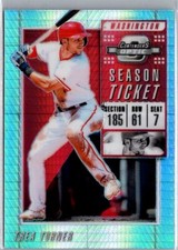 2019 Panini Chronicles Contenders Optic Hyper /299 Trea Turner #19