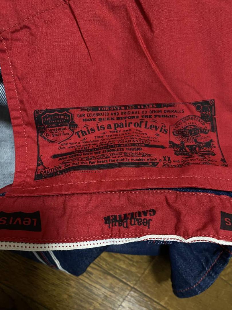 Jean Paul GAULTIER x Levi's collaboration half short denim | eBay