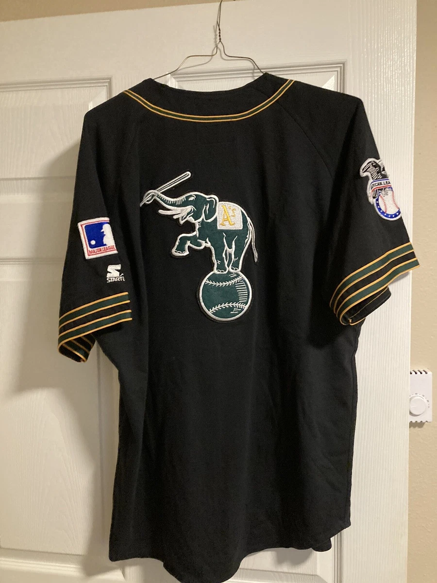 Maillot de départ Oakland Athletics vintage années 80 90 taille L