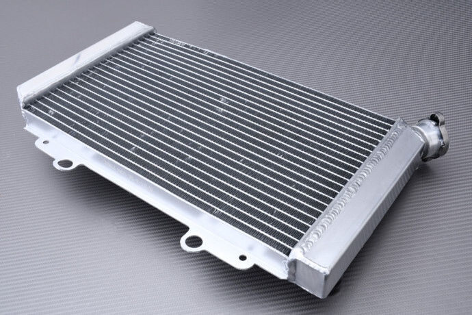 Radiateur d eau Racing renforcé HISUN FORGE 500 en alu premium haute performance - 3