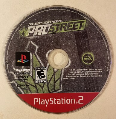 Need for Speed: ProStreet 2007 Sony PlayStation 2 (PS2) EA Sports Game Disk Only