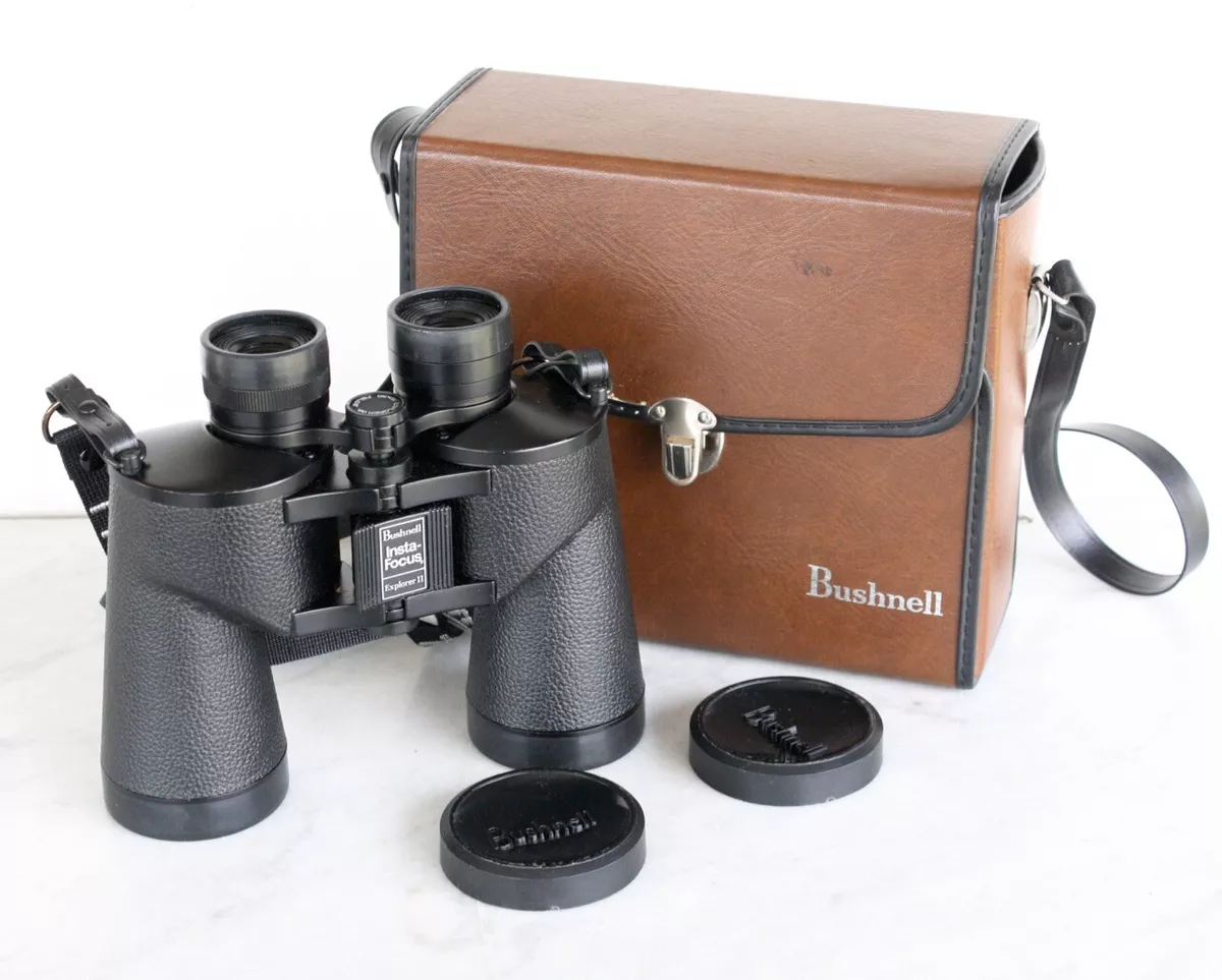 BUSHNELL InstaFocus Explorer II 10x50 Field 8 Case JAPAN