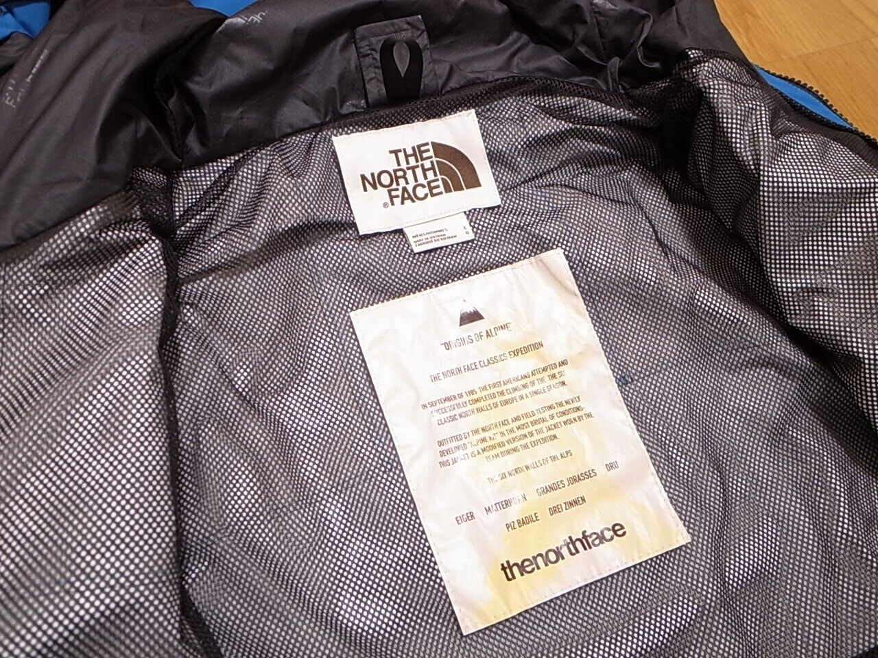 Jackets The North Face M Origins 86 Mountain Jacket Aviator Navy