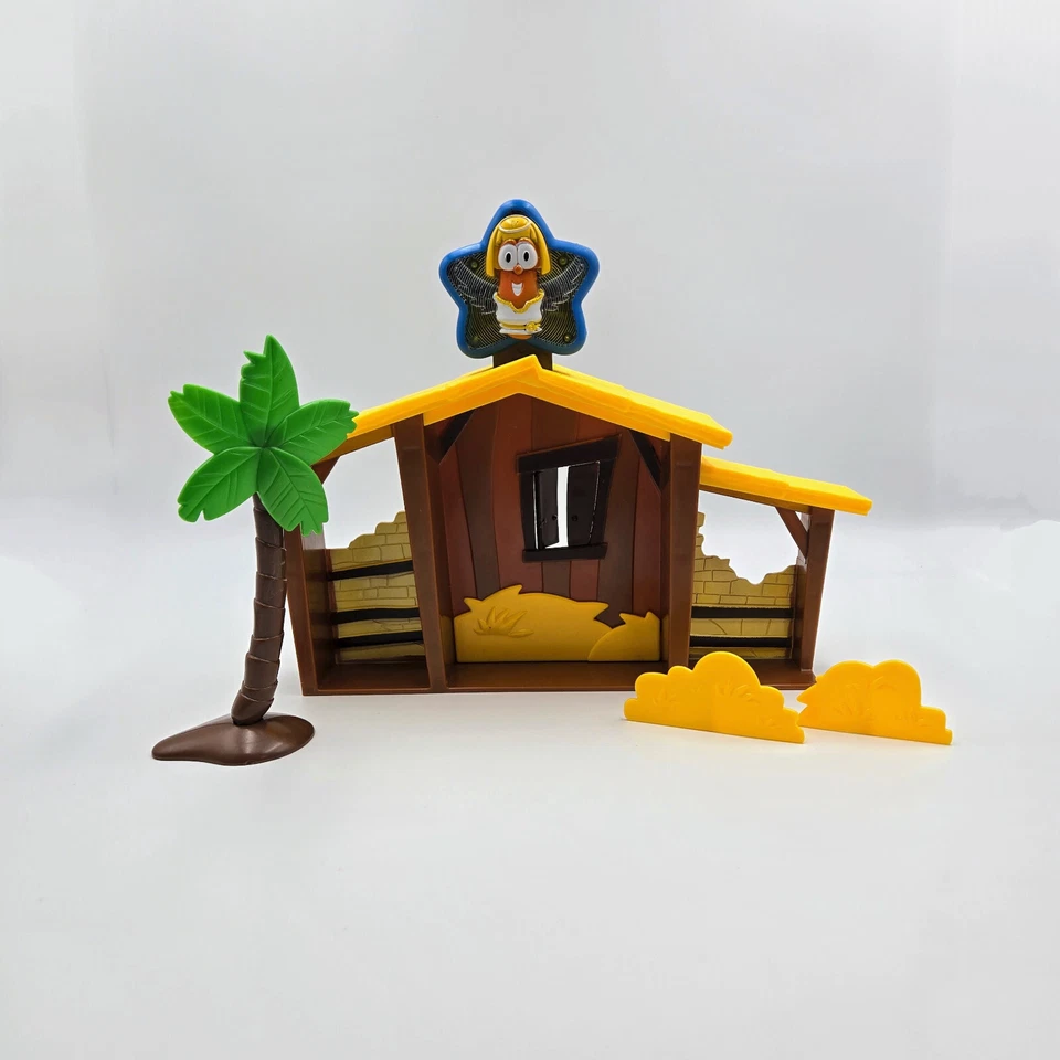Veggie Tales Nativity Manger Creche Replacement Christmas Read — 第 3/4 张图片